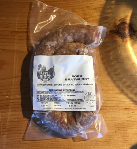 Pork Sausage, Bratwurst